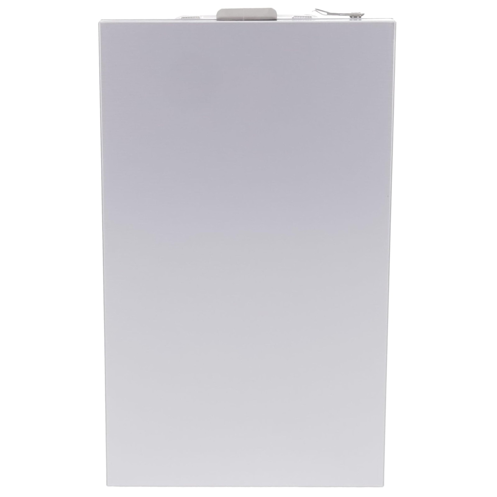 Saunders Recycled Aluminum Memo Size Clipboard with Storage, Memo, Silver