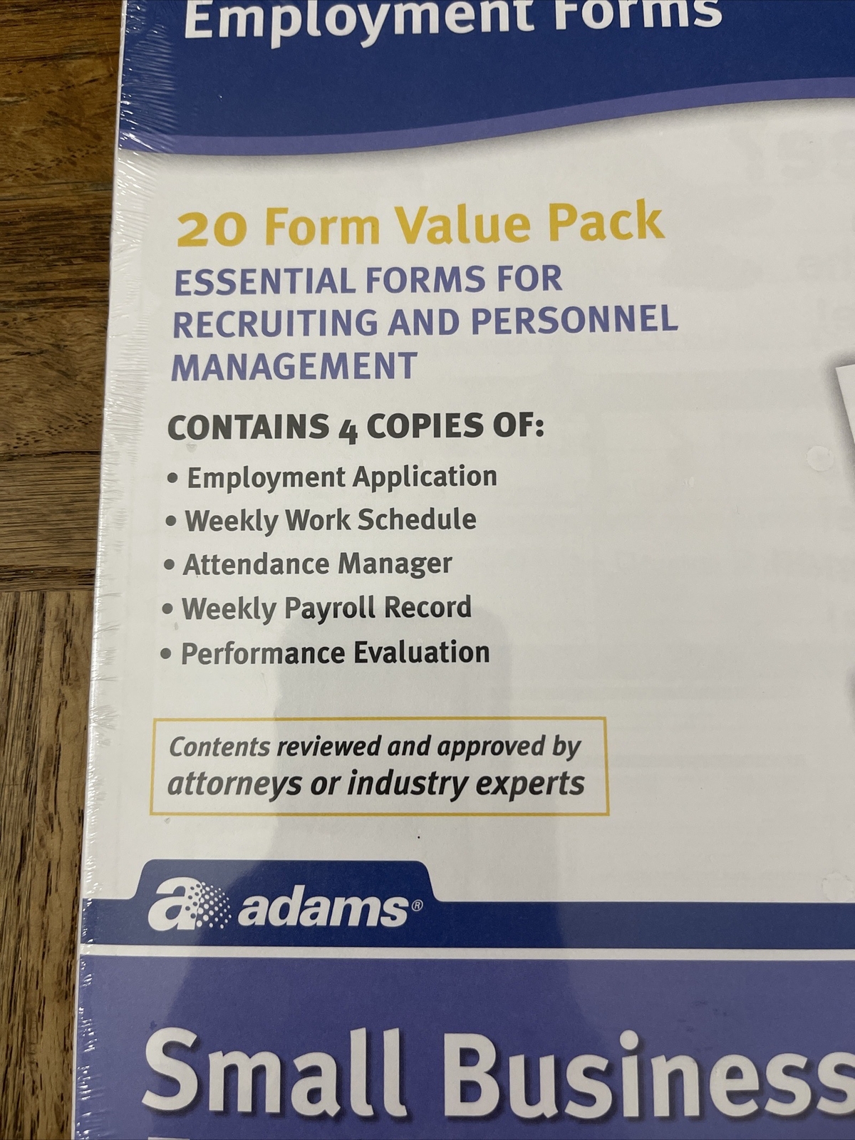 Adam’s Small Business Employment Forms