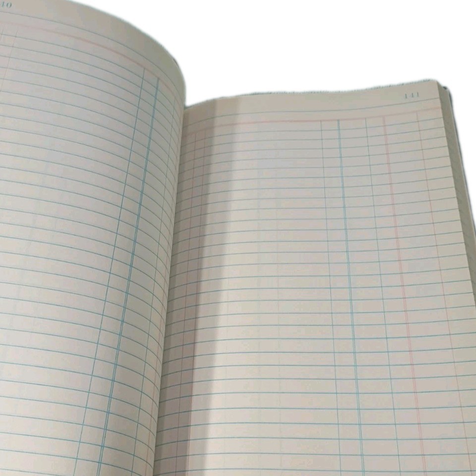 Single Entry Ledger Book 11.75 x 7.31 Inches – Model S300-3sel 304 Pages Data