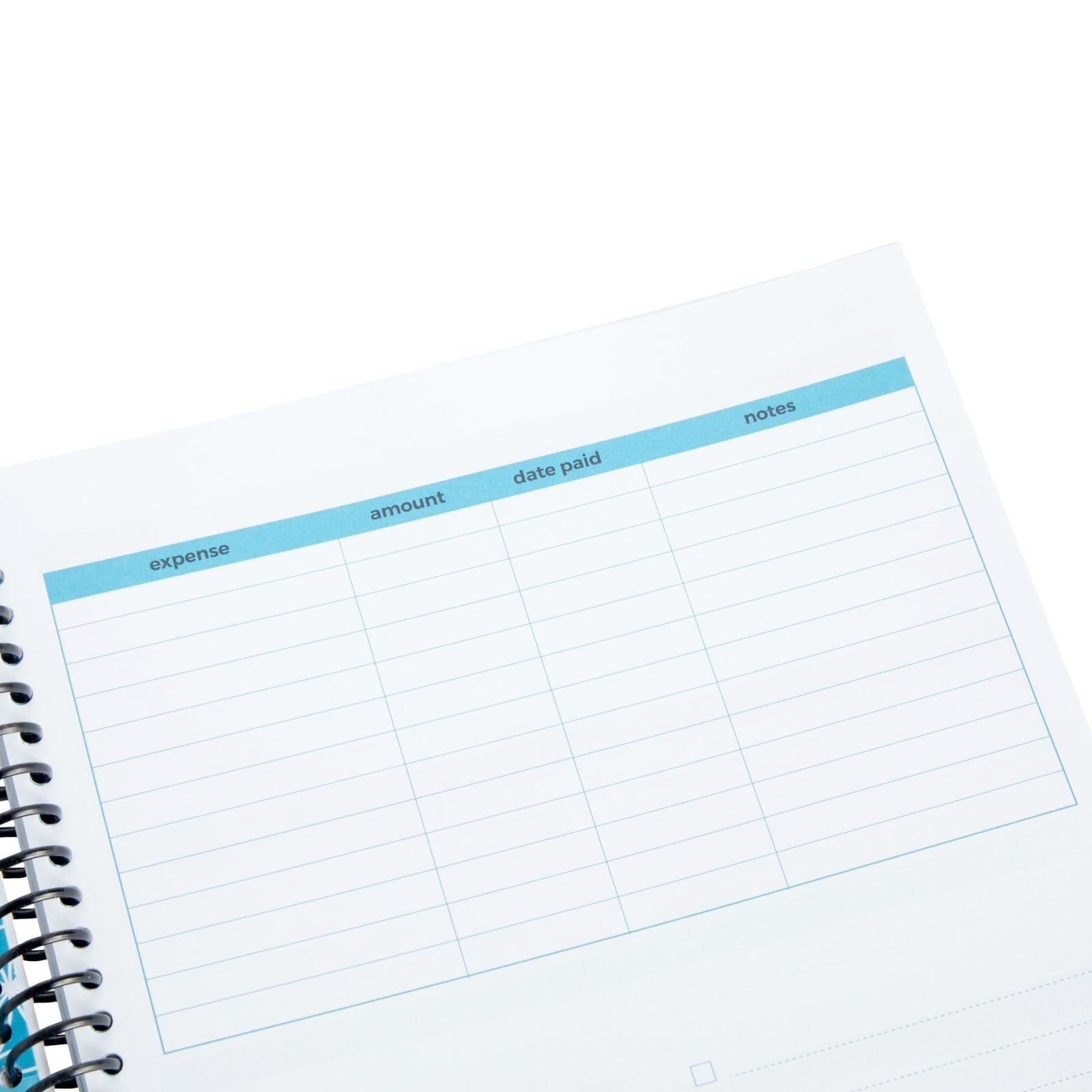 Paper Junkie Budget Planner 2026-8 x 10 In, Blue – Expense 8-x-10-inch,