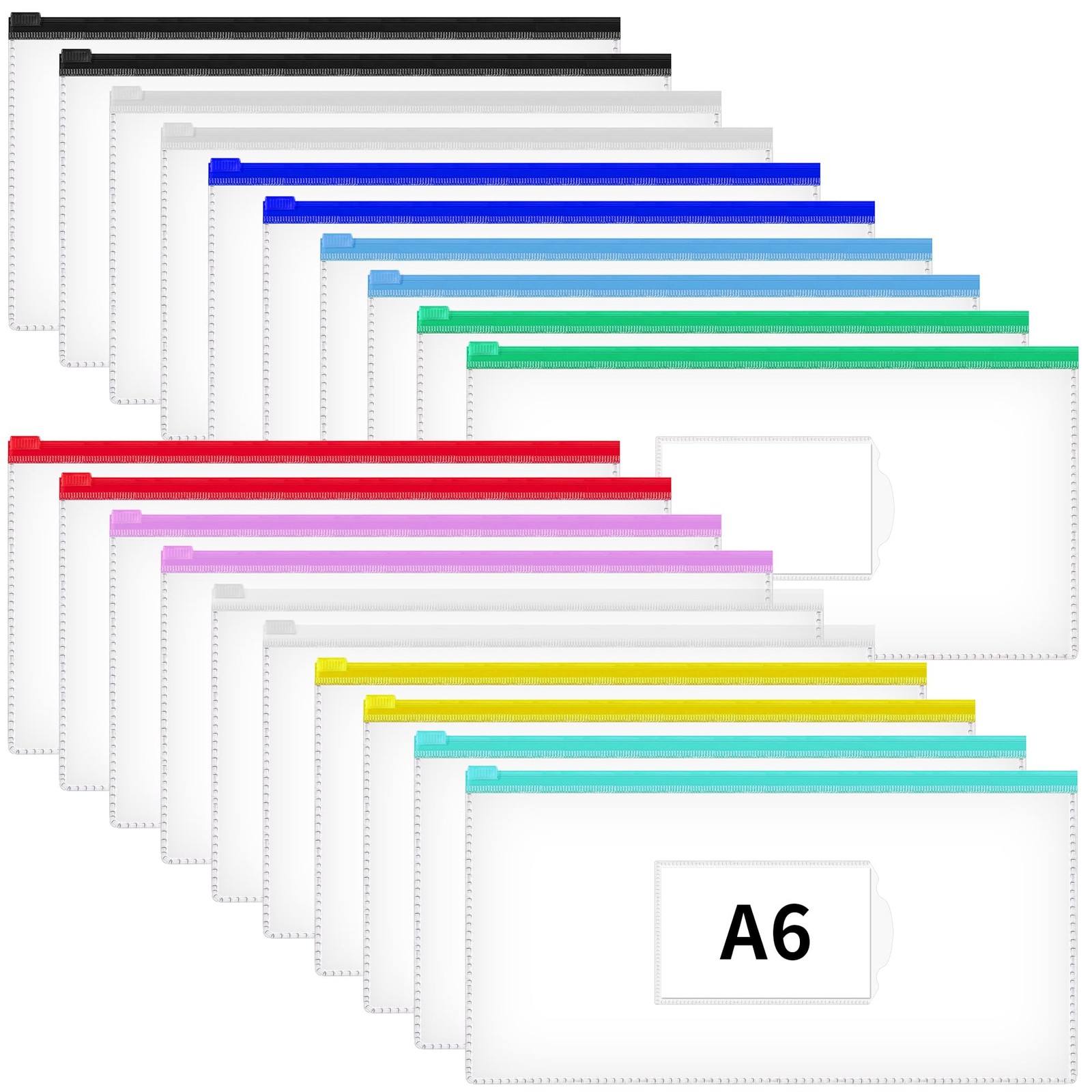 20pcs, Berry, Yellow, Green, Red, Blue, Clear, Orange, Purple, Black, Pink