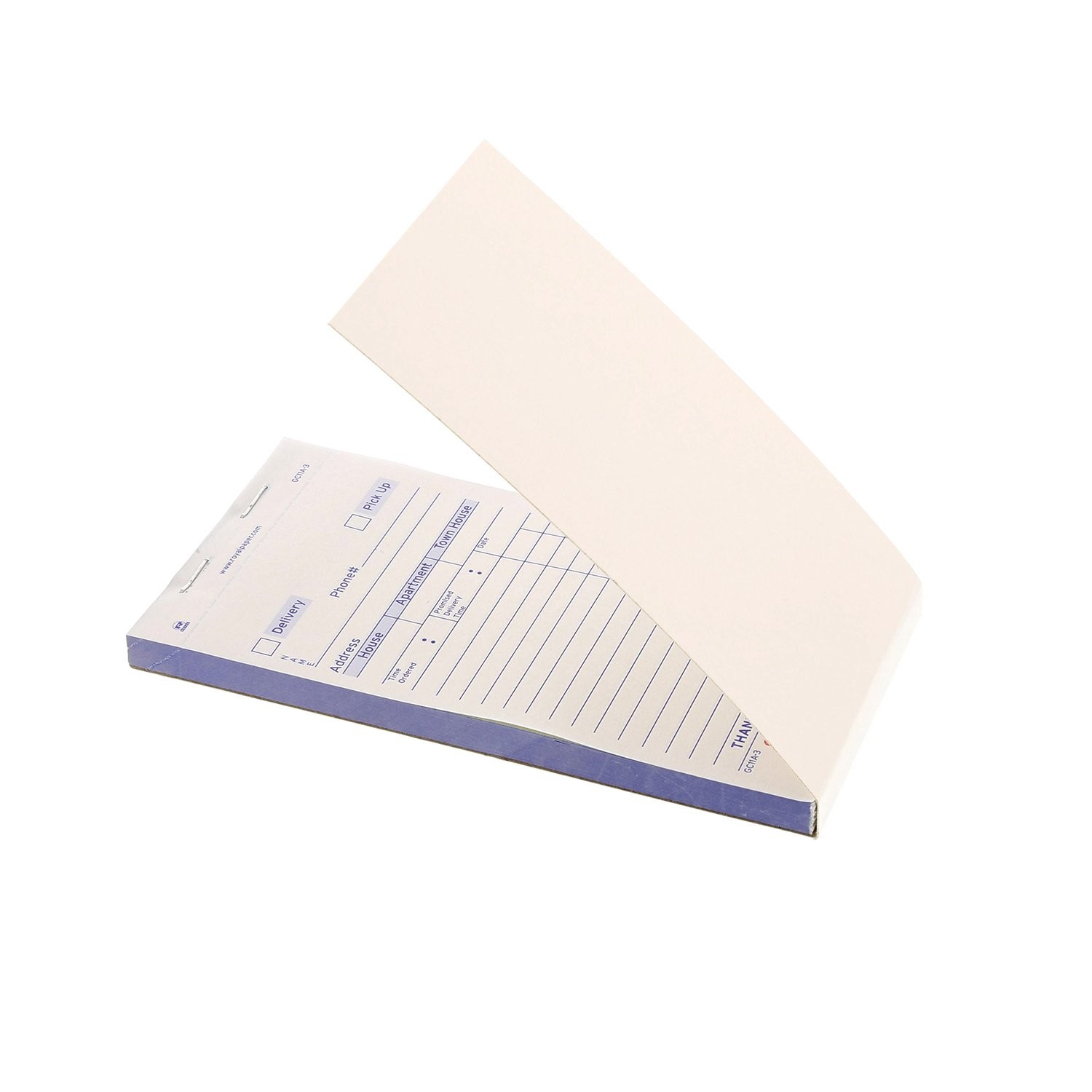 Amercareroyal Guest Check Pad 14 Lines Three-Part Carbonless 3.4 X 6.69 50