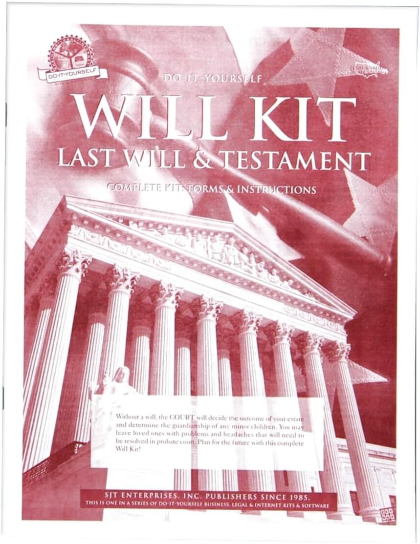Do-It-Yourself Will Kit – Includes Last & Testament Living and Trust Booklets