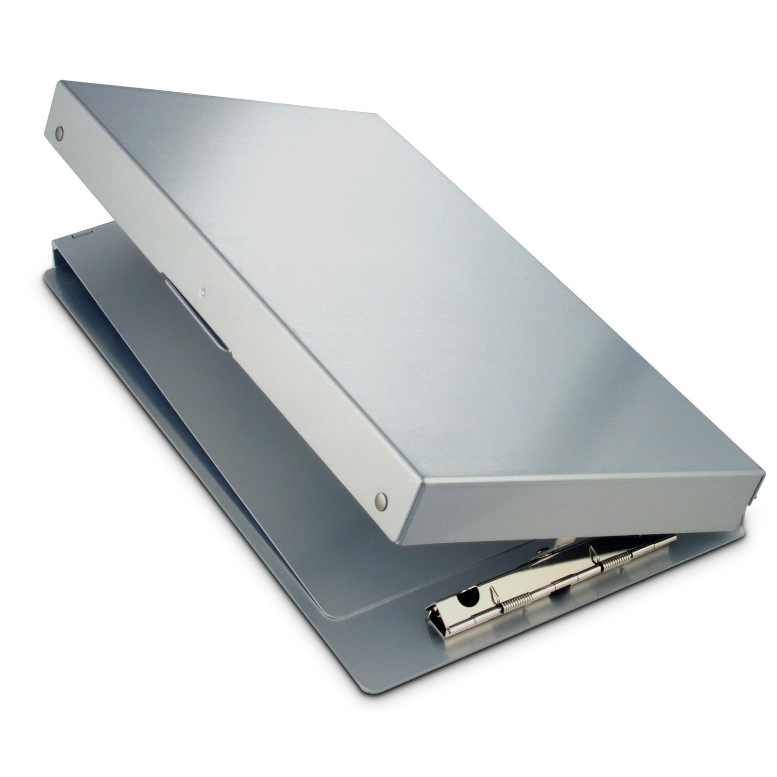 Saunders Recycled Aluminum Snapak Form Holder, Memo 6 x 10 Inches, Silver