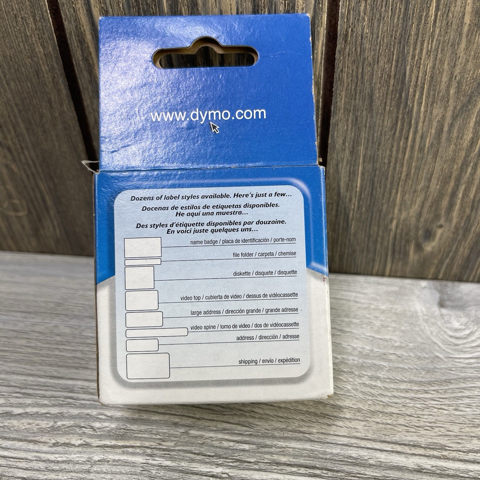 DYMO LabelWriter Multipurpose Labels 1/2 x 1 White 1000 Labels/Roll 30333