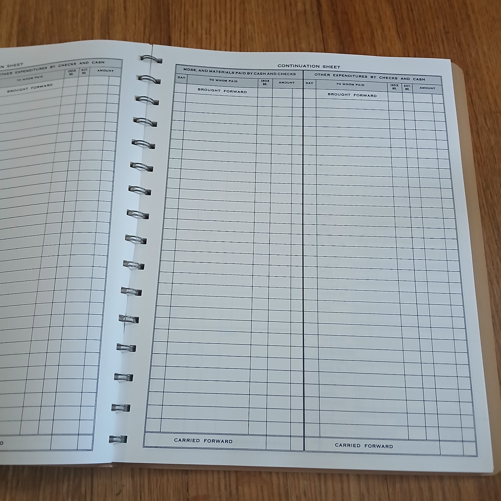 DOME Simplified Monthly Bookkeeping Record Book 1991 Spiral Bound New No. 612
