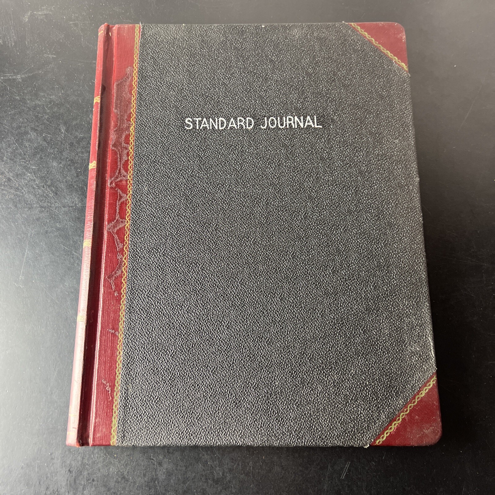 VTG Blank Account End Bound Record Book 152 Pages New Standard Columnar Book