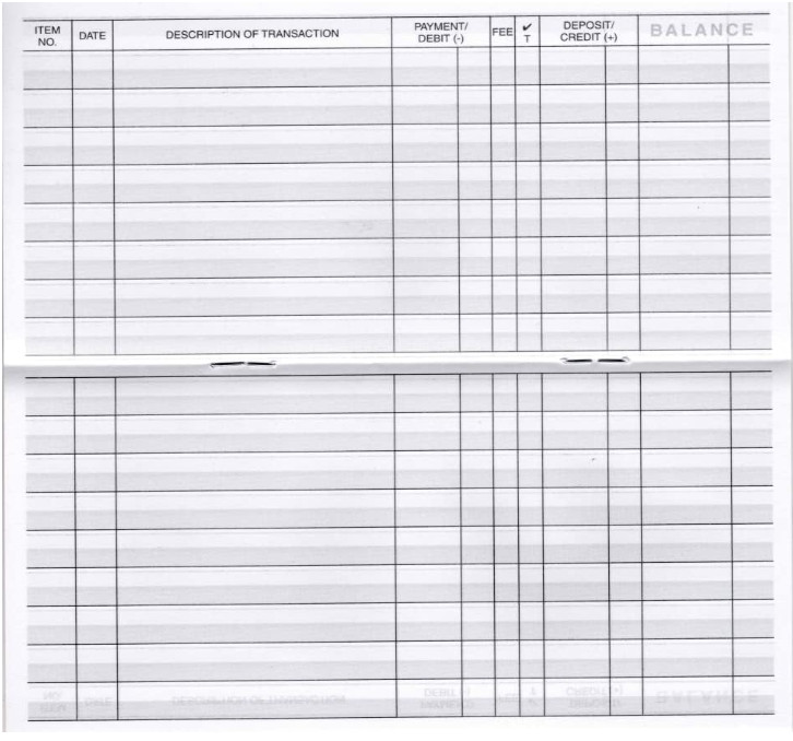 12 Checkbook Transaction Registers 2025-2026-2027 Calendars Check Book Bank …