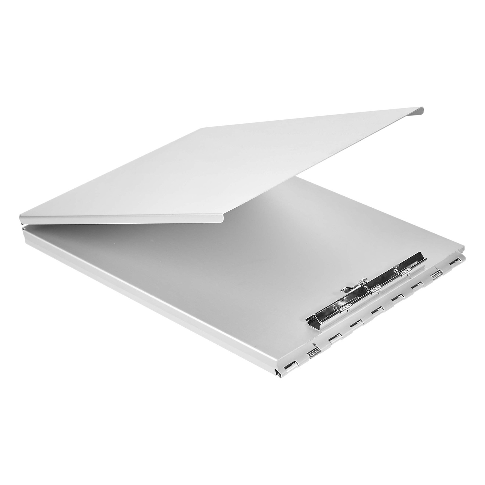Amazon Basics Aluminum Form Holder Storage Clipboard, 12.5″ 12.5″x9″, Silver