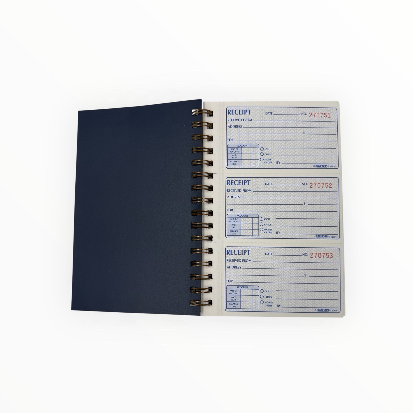 Rediform Gold Standard Receipt Book 2-Part Carbonless 5 1/2″ x 8 1/2″ 225 Sheets