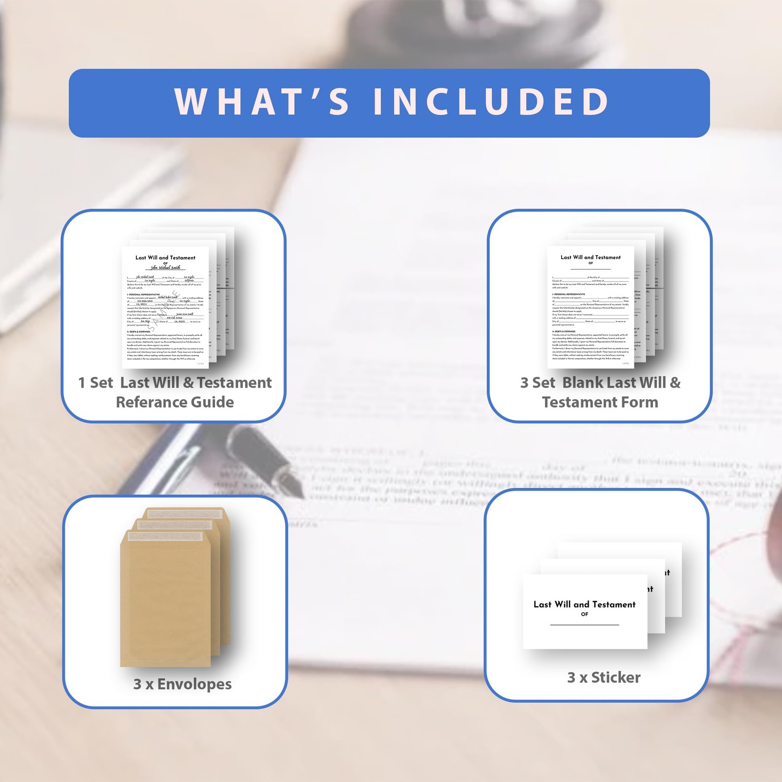 Last Will and Testament Kit 2026 – DIY Forms, Pre-Formatted Legal…