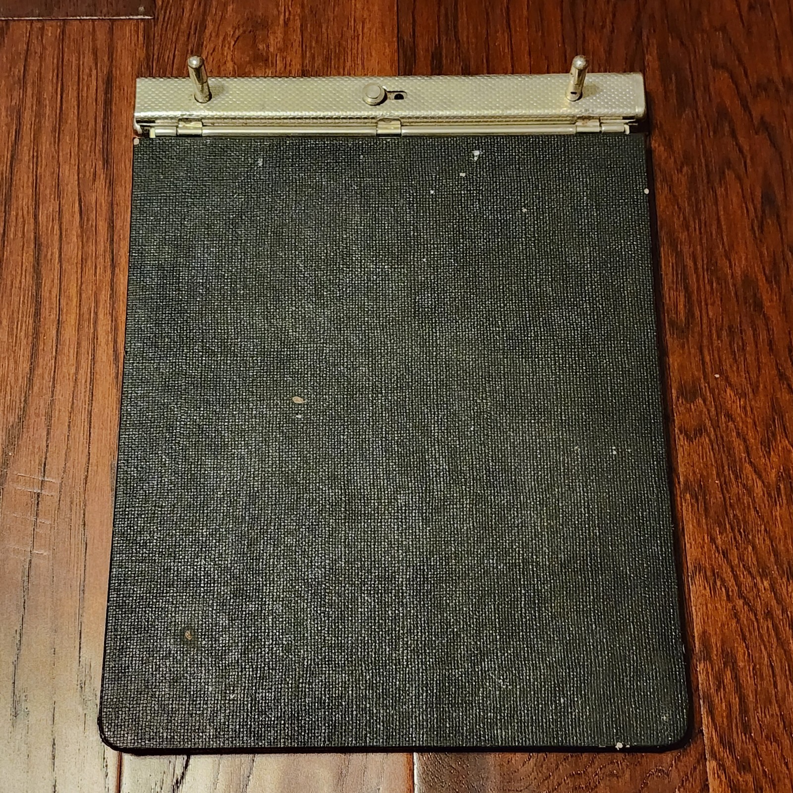 Vintage General Chicago R41-40 Vinyl Guarded Post Binder Ledger Metal Locking Hi