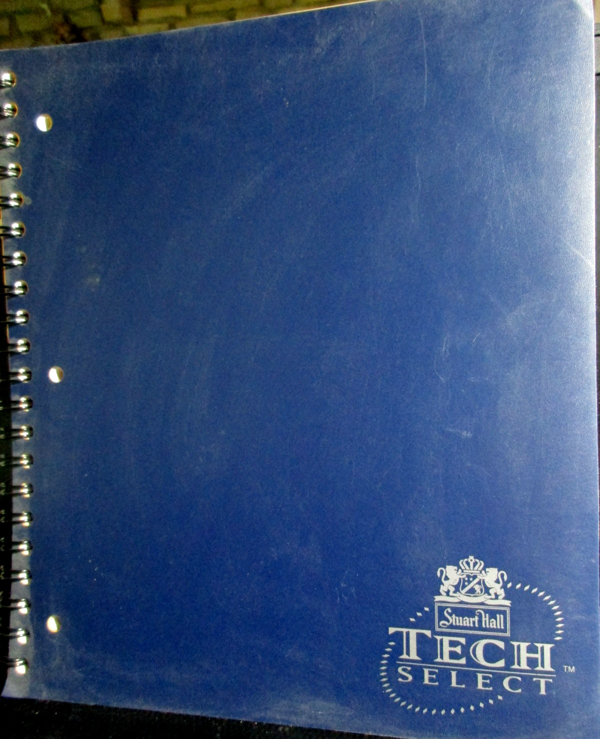 Stuart Hall Tech Select Pocket Notebook 11 X 9 1/2″ Wire Spiral 5 Tabs & Pocket