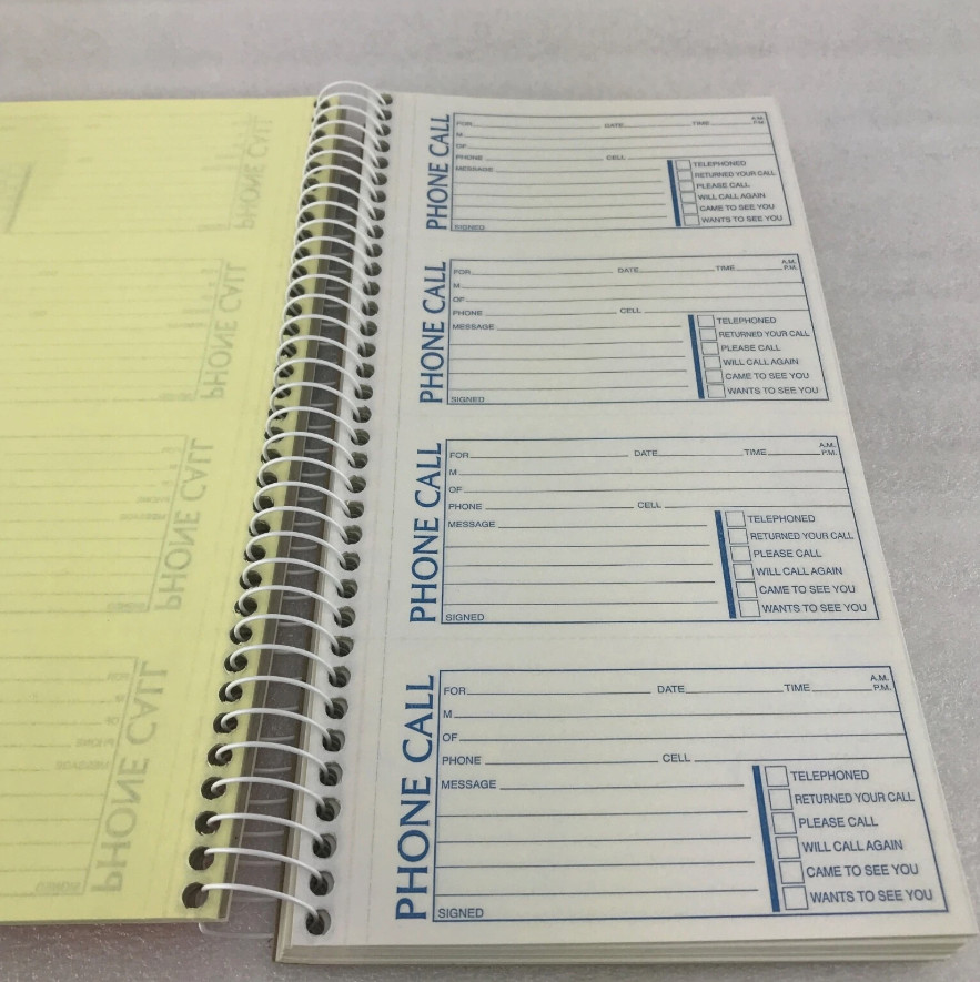 TOPS Phone Message Forms Book Carbonless Duplicate 2.75 x 5 Inches 400 Sets (S6)