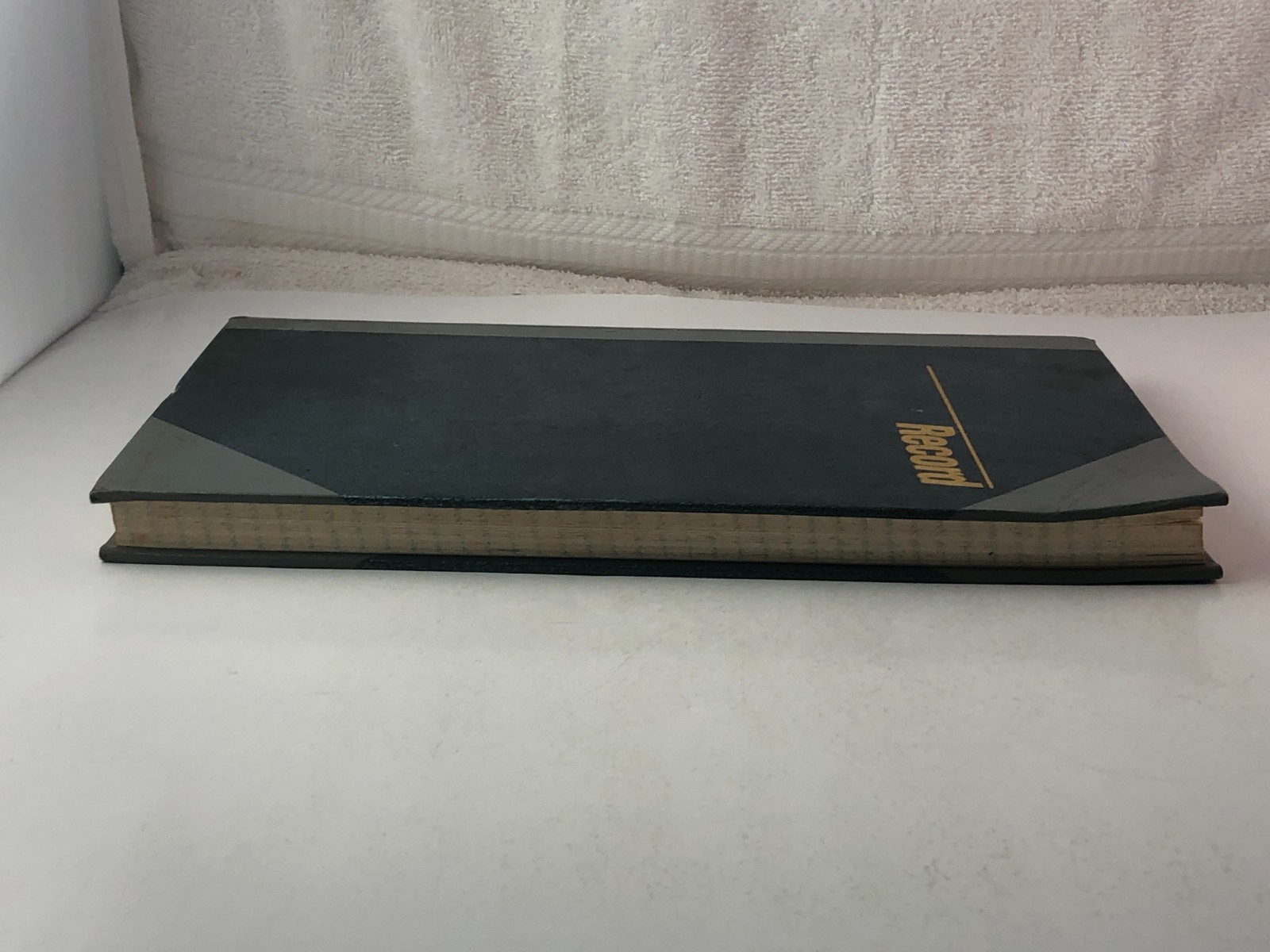National Account Record Book Granite Series 12 1/4 x 7 1/4 Hardbound Ledger