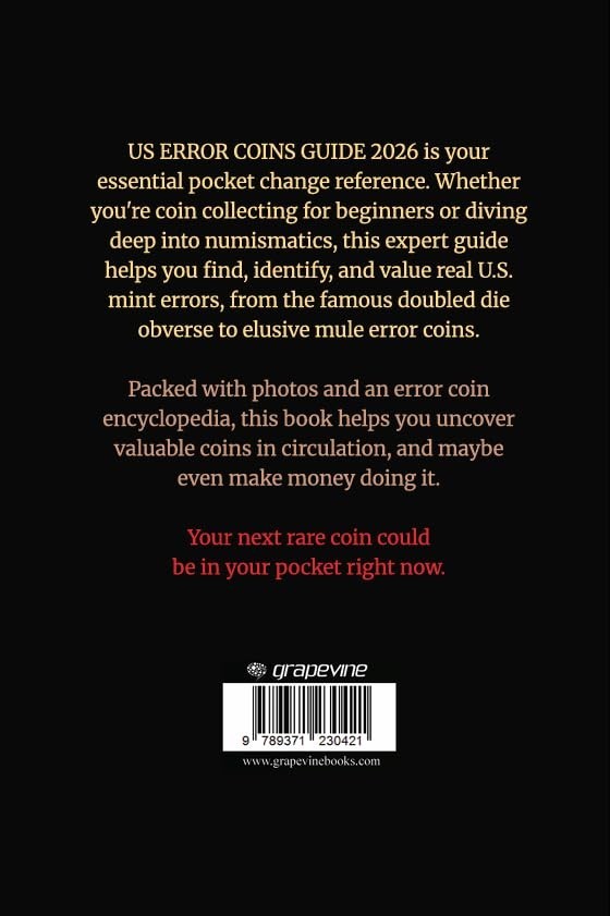 US ERROR COINS GUIDE 2026 (MINT MASTERS): The Official Price Guide to Find, Iden