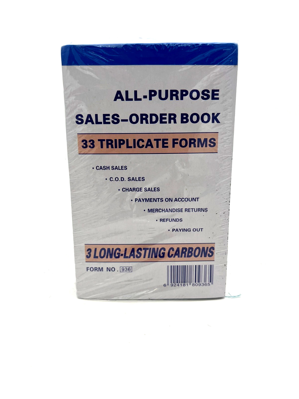 Lot of 12 Sales Order Books 3 Part 33 Sets All Purpose Receipt Invoice Form Book