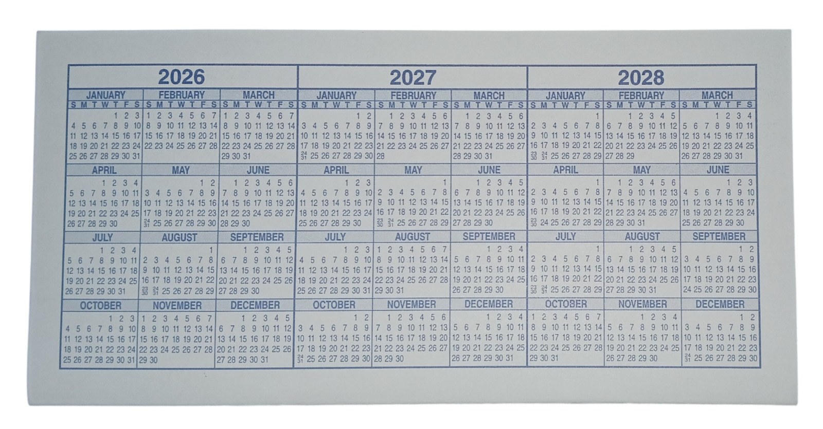 1 – Checkbook Transaction Registers 2023-2025 Calendar Check Book Bank New