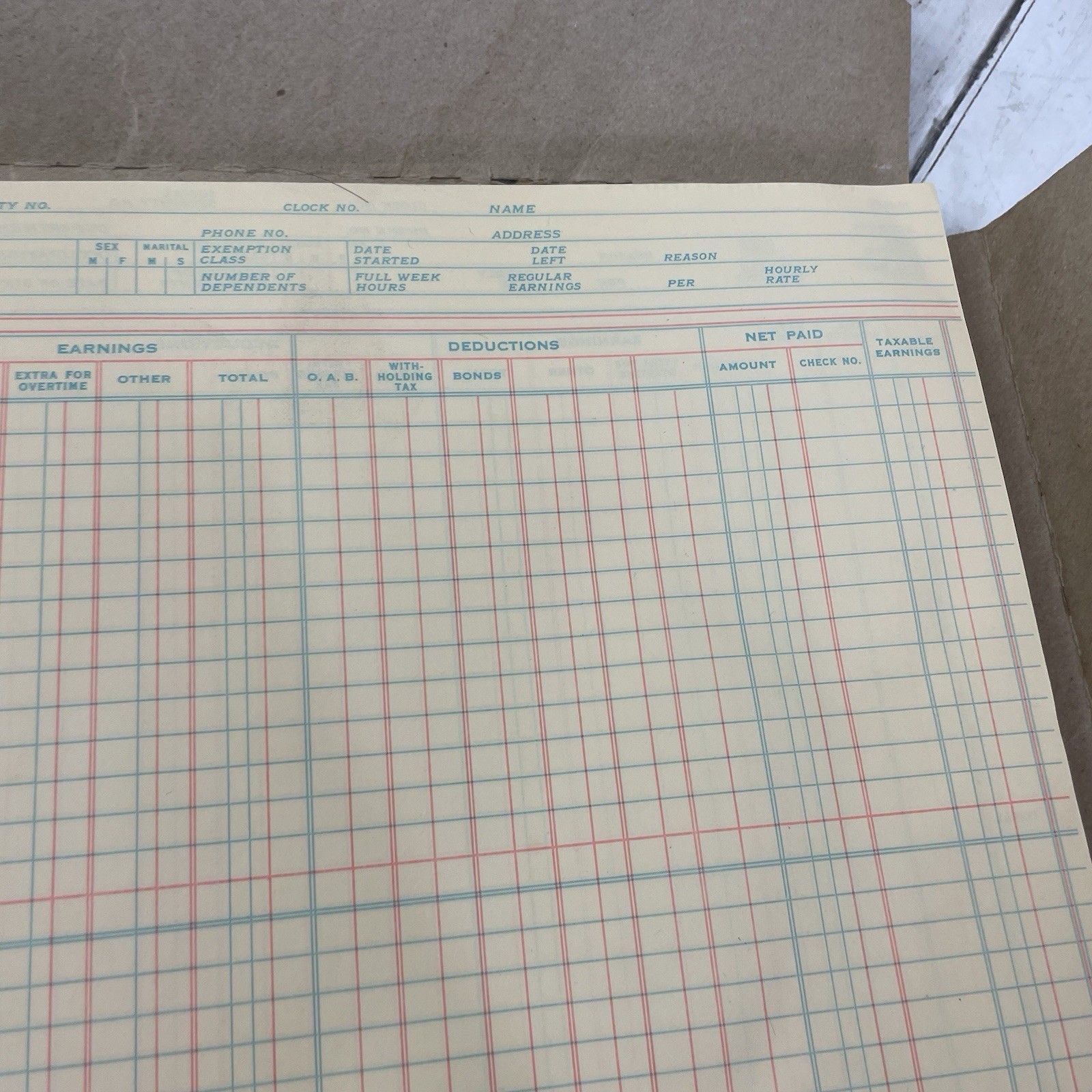 Wilson Jones GN2DA Green 9 1/4 X 11 7/8 Ledger Sheets For Post Binders – 97ct