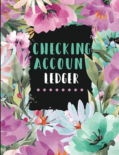 Checking Account Ledger Payment Record Notebook / Check and Debit Card Register