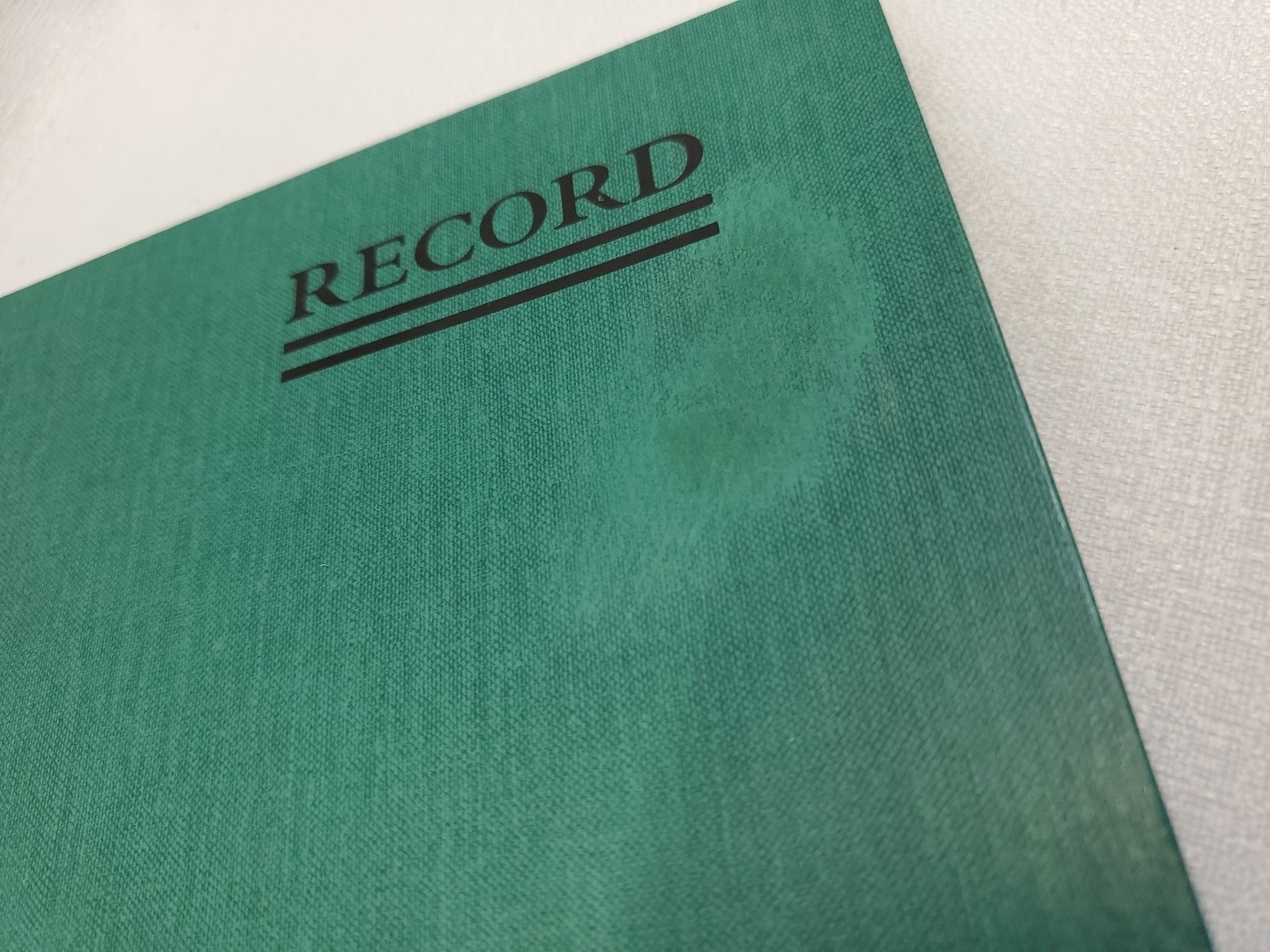 National Brand 56-111 Account Book Record Ruling 12-1/4 x 7-1/4″, 150 Page AS IS