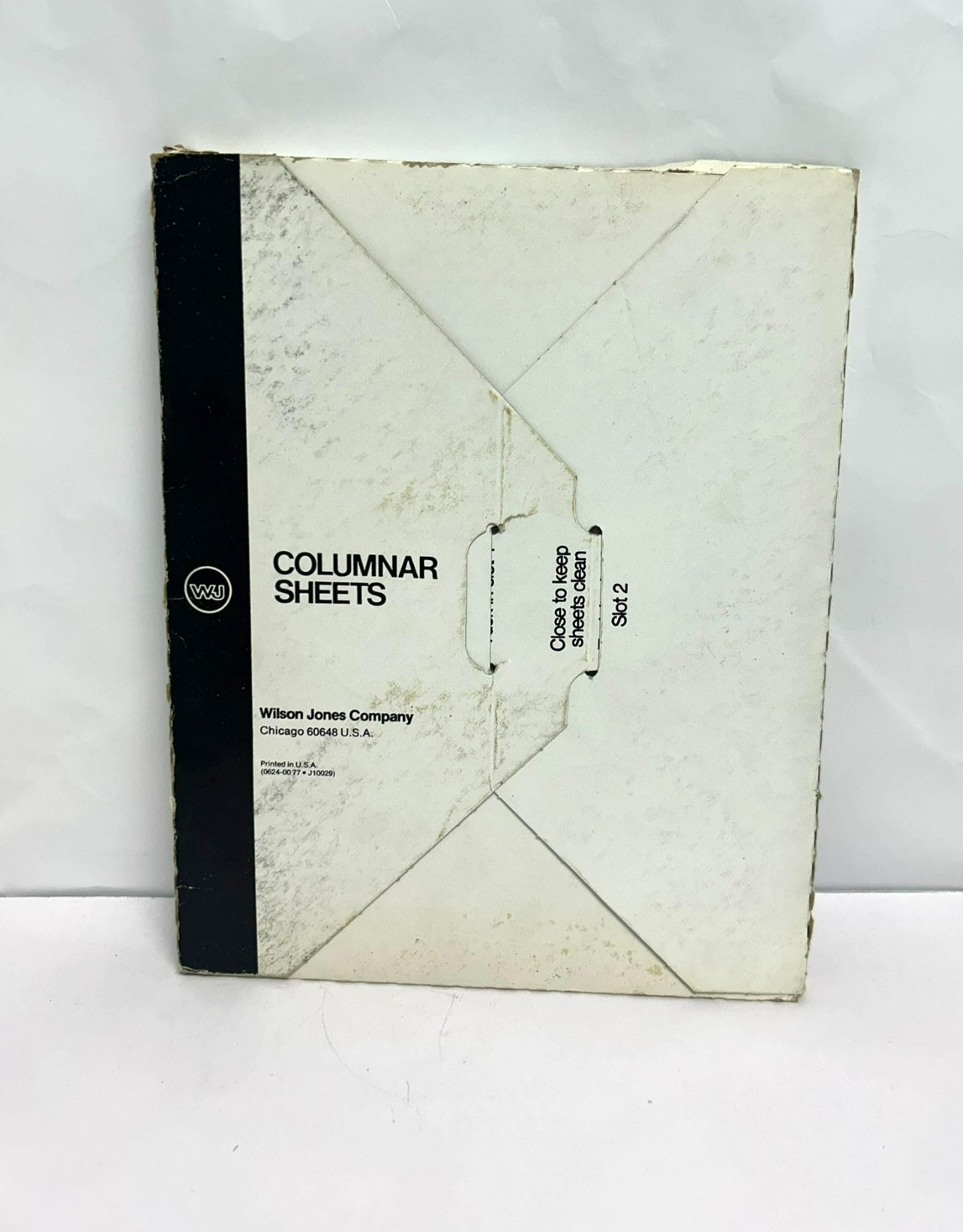 Wilson Jones 10-10A Columnar 100 Sheets 9-1/4 x 11-7/8 Post Binder Vintage Boxed