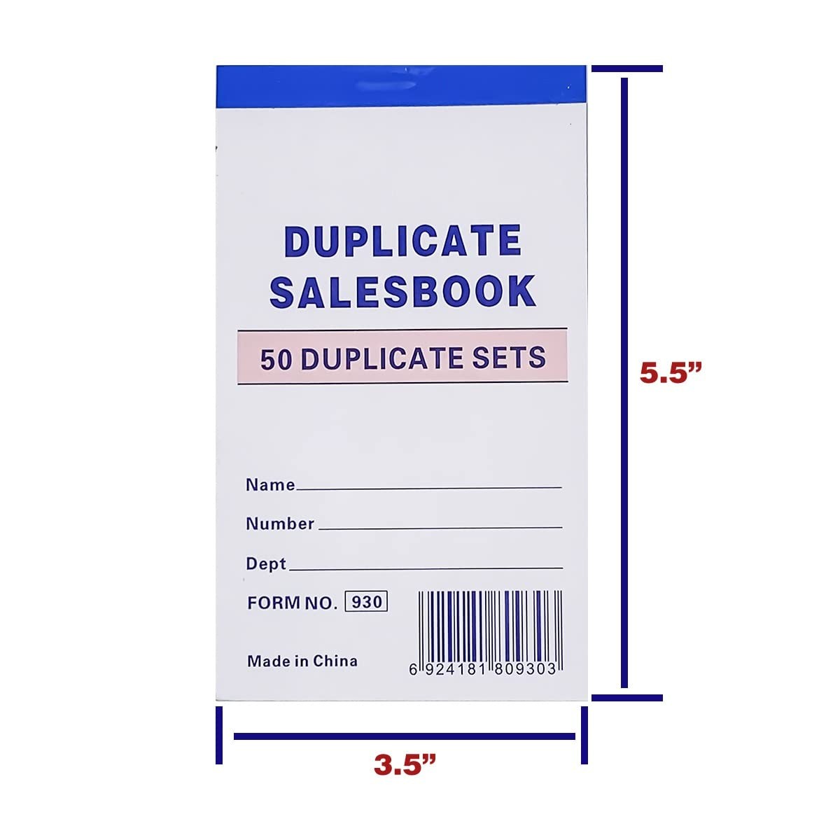 20 Pack Lot Sales Book Order Receipt Invoice Carbonless Copy 50 Sets 3.5″ X 5.5″