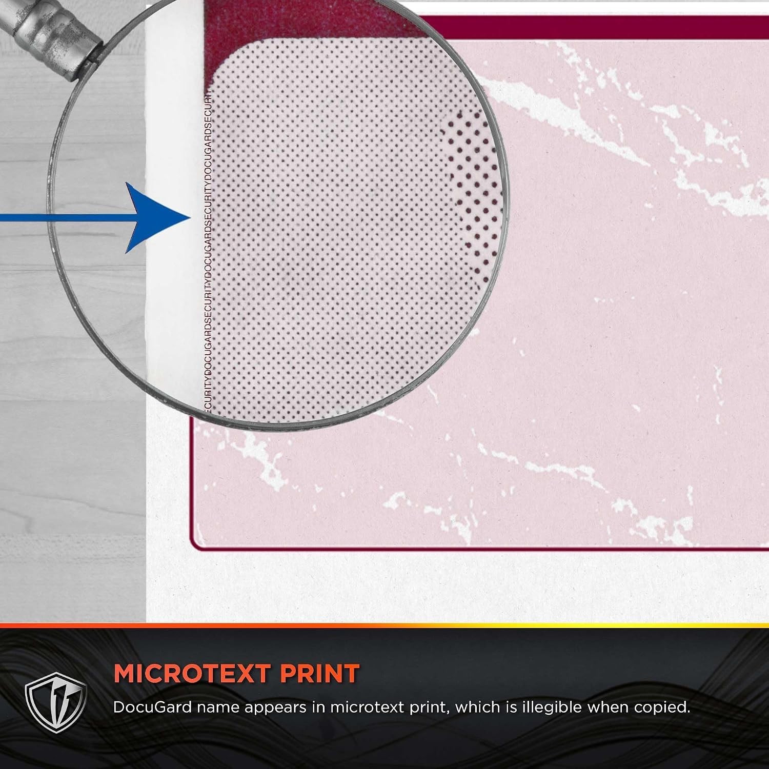 Burgundy Top Business Checks – Laser/Inkjet Compatible