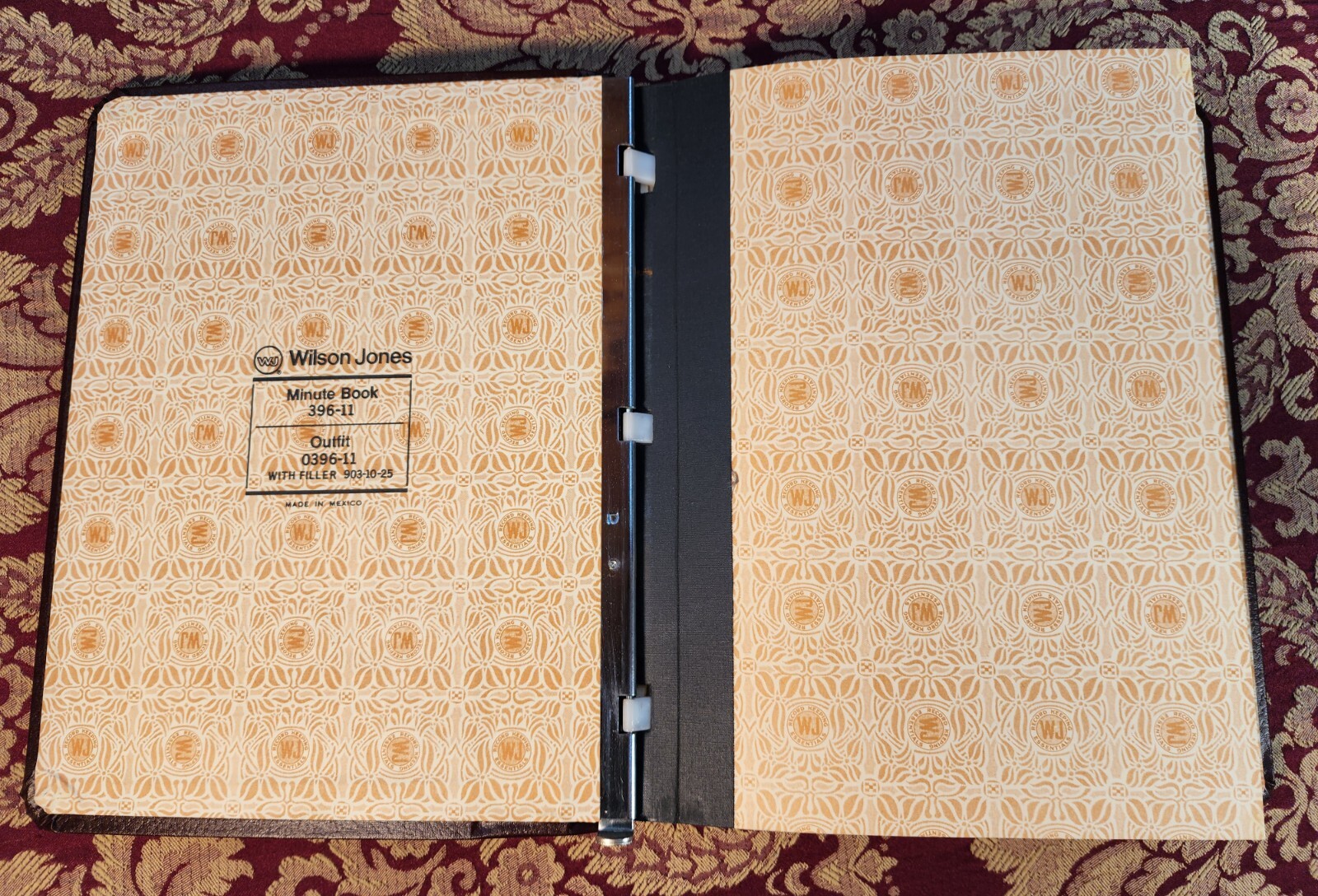 Wilson Jones Minute Book 396-11 Record Keeping Essentials