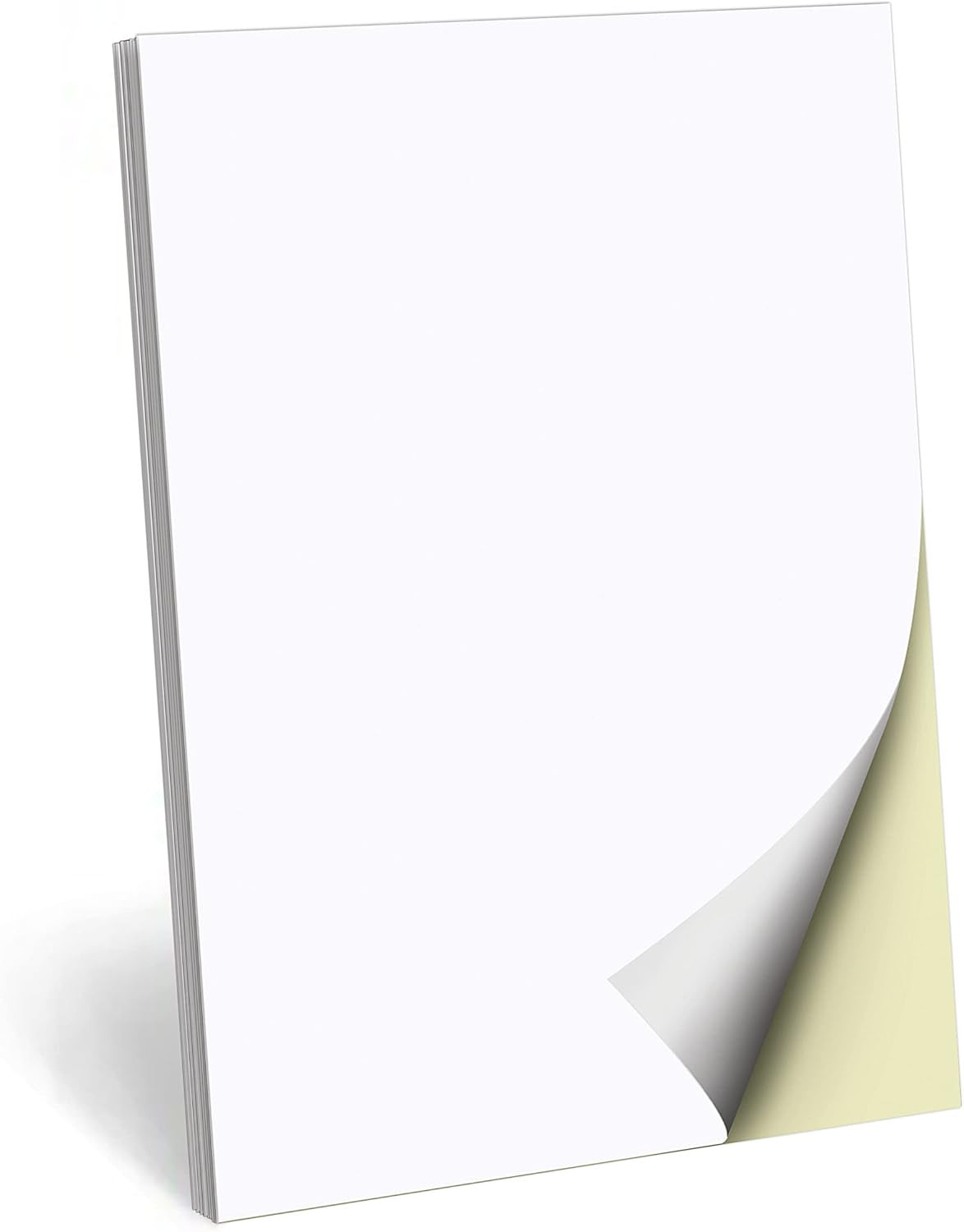 Blank Pad 2-Part Carbonless, Carbon Copies for Sketch, Memo, or Small Business –