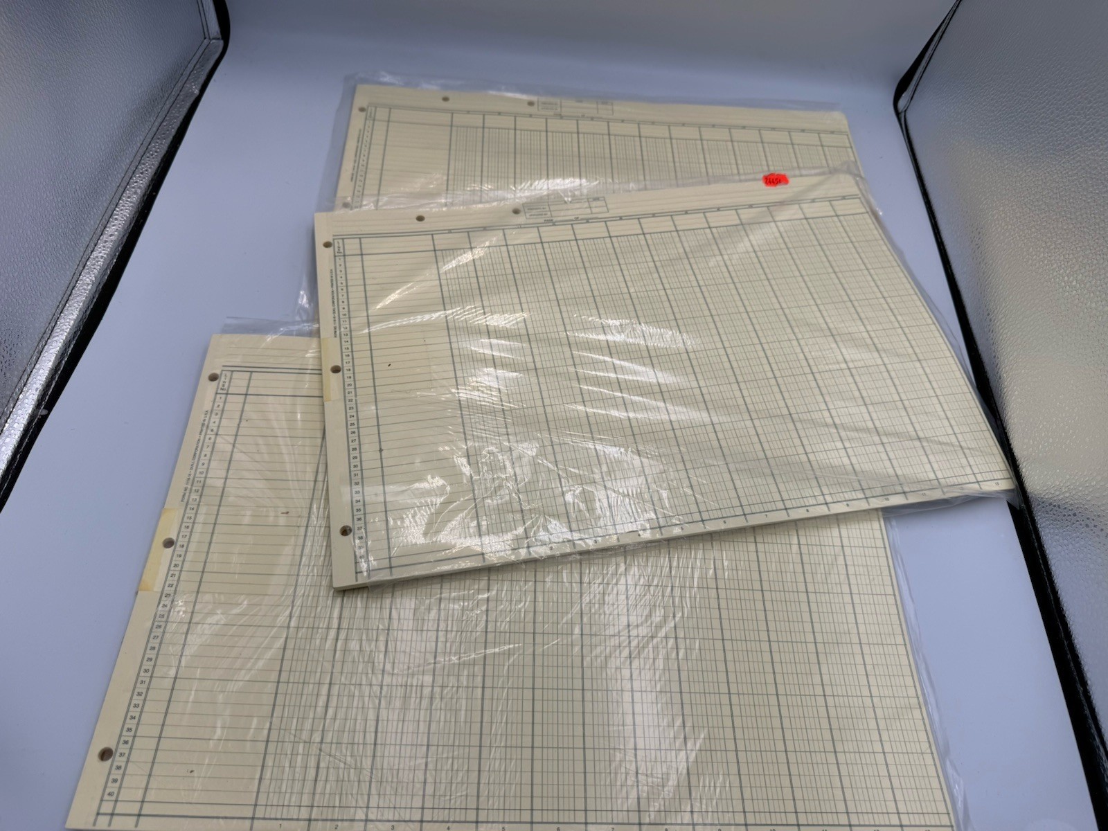 3- Quill Columnar Pads 13 Columns For 3 Ring Binders 116-16 50 Pages Each Seale