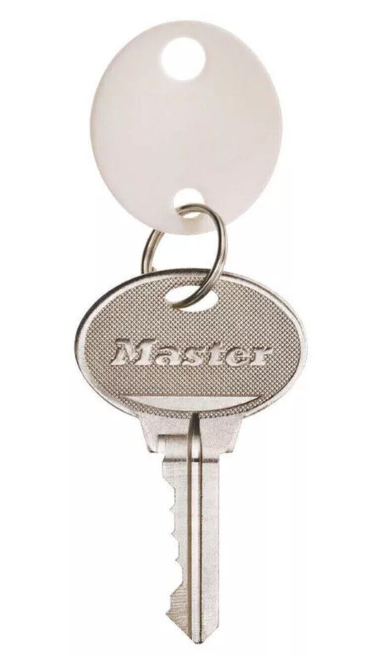 MASTER LOCK 7116D PASTIC KEY TAG BAG 20PCS WHITE