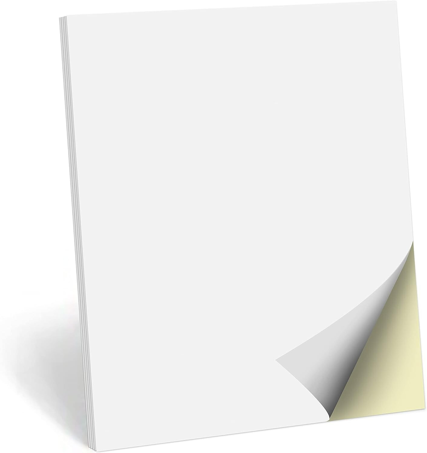 Carbonless Notepad – 8.5×11 Portrait, 50 Sets White/Yellow, Easy Tear Edge