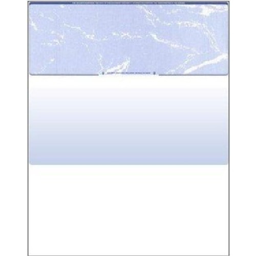200 Blank Check Stock Paper Check on Top – Blue Marble