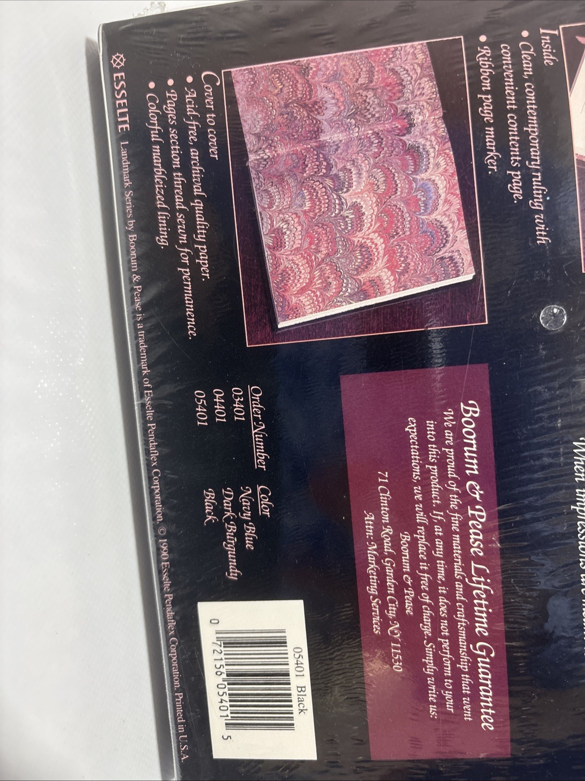 Boorum & Pease Personal Record Books Landmark Series # 05401