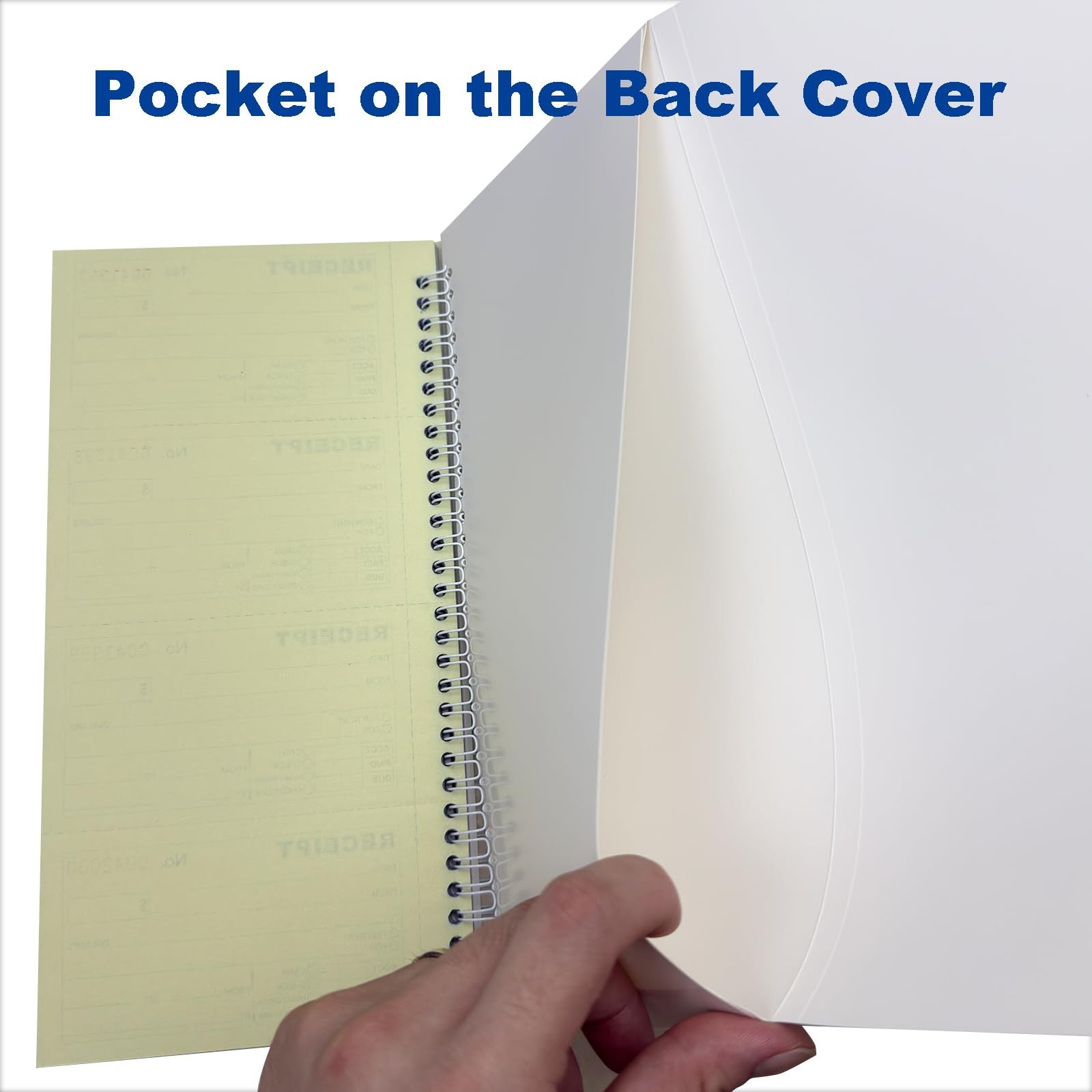 5 Pack Money Rent Receipt Book 3Part Carbonless 100 Sets 51/2×11 Inch DIY
