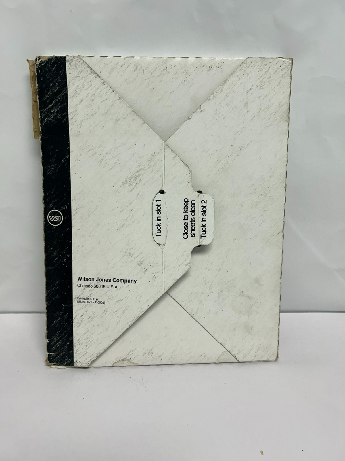 Wilson Jones G10-10A Columnar 26 Sheets 9 1/4 x11 7/8 Accounting Ledger Binder