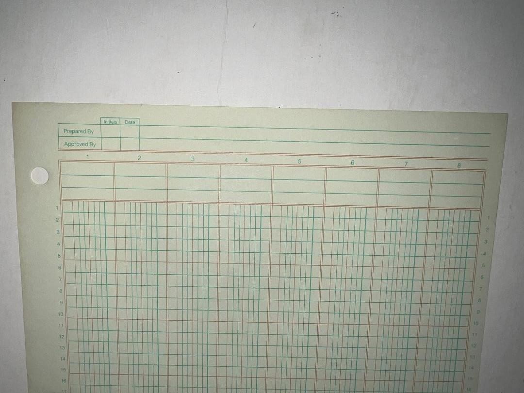 3 Scribbletex Column Analysis Pads, 8 Column Ledger, 8.5″ X 11″, (50 Sht /pad)