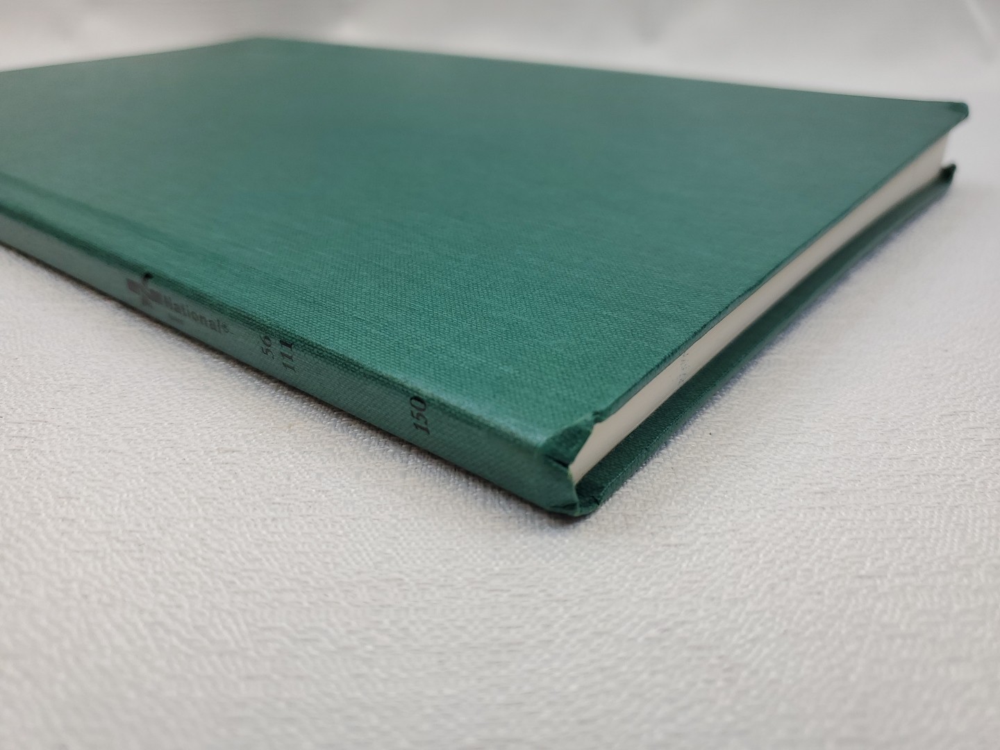 National Brand 56-111 Account Book Record Ruling 12-1/4 x 7-1/4″, 150 Page AS IS