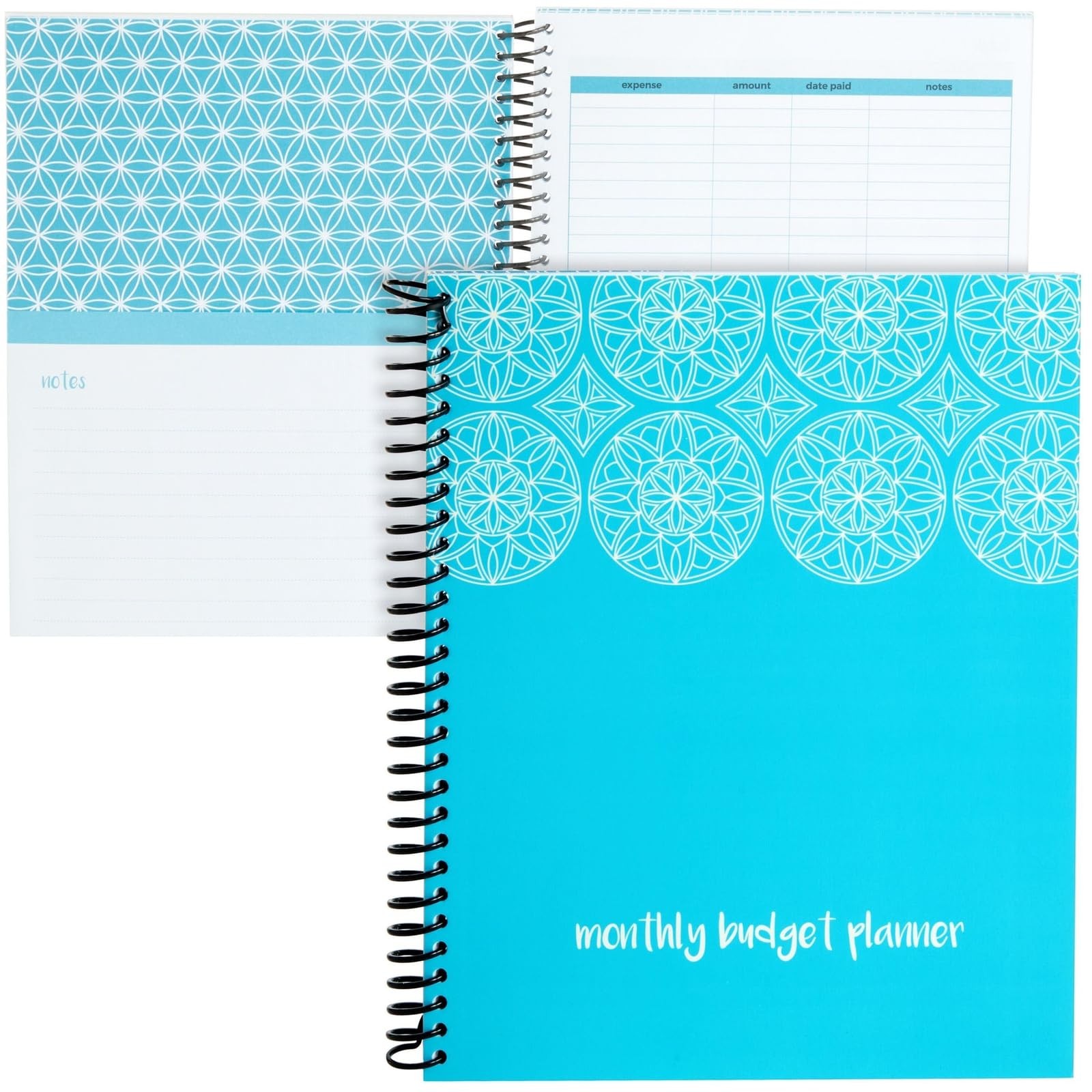 Paper Junkie Budget Planner 2026-8 x 10 In, Blue – Expense 8-x-10-inch,