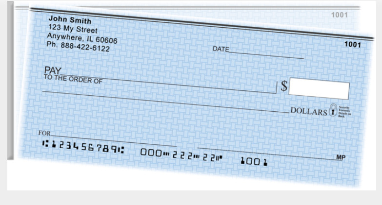 Personal Checks + Deposit Tickets + Check Register / 1 Part Side-Tear