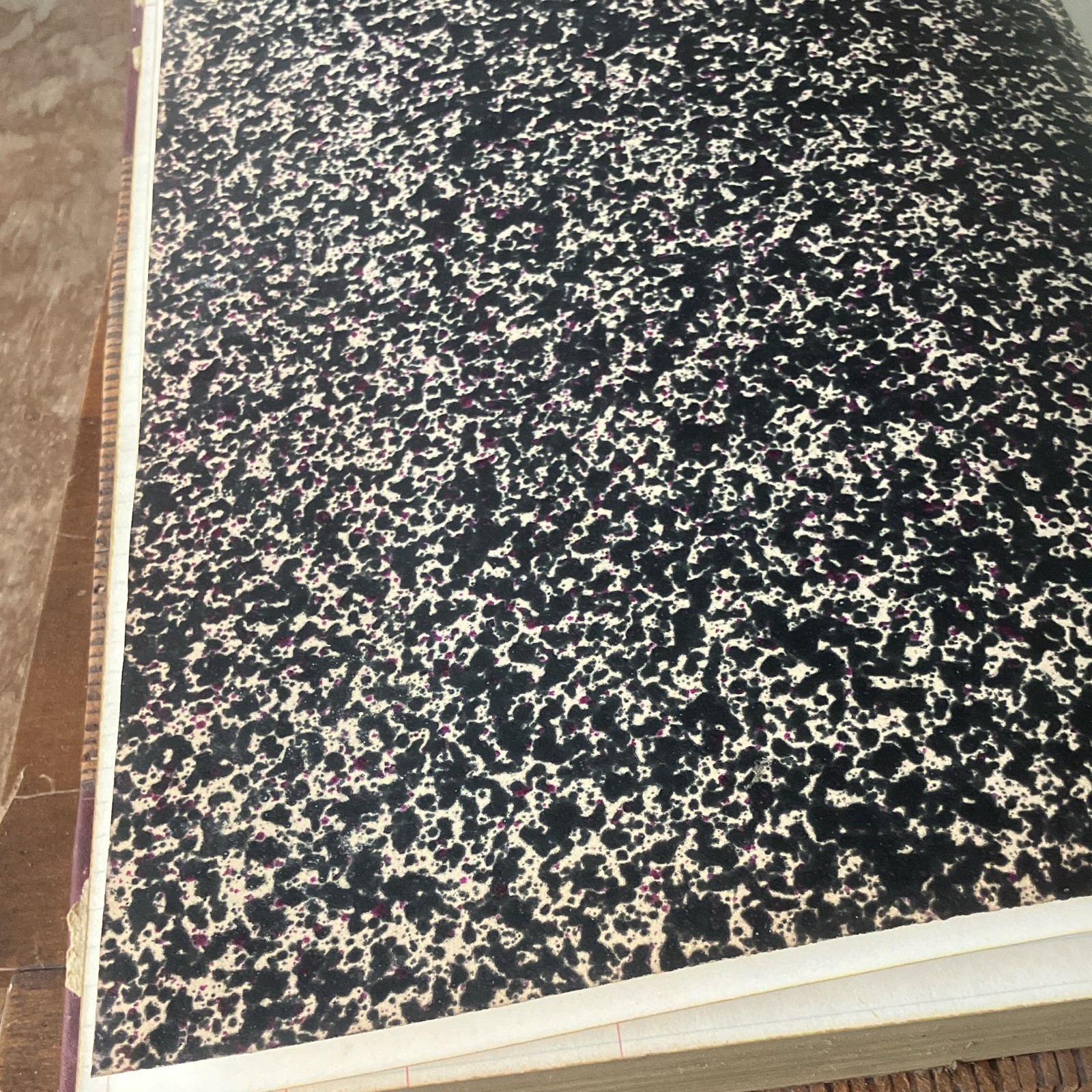 Antique 19th century Hardcover Blank Ledger .