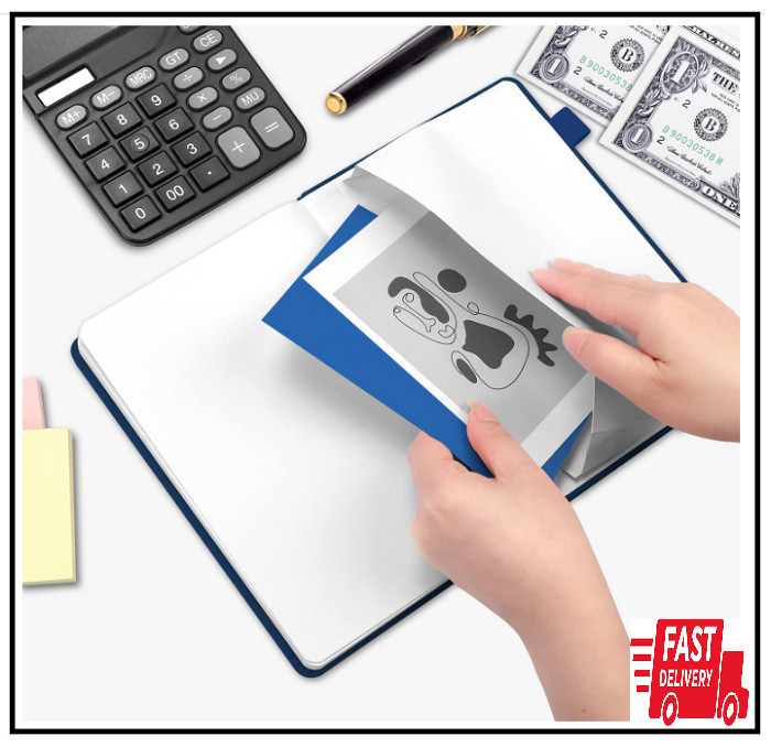A5 Check Registers for Personal Checkbook Ledger Transaction Registers Log Book