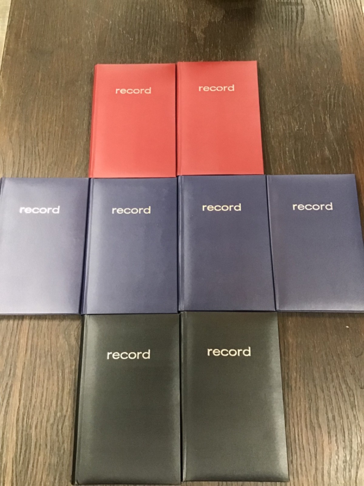 8 Mead Ruled Record Books