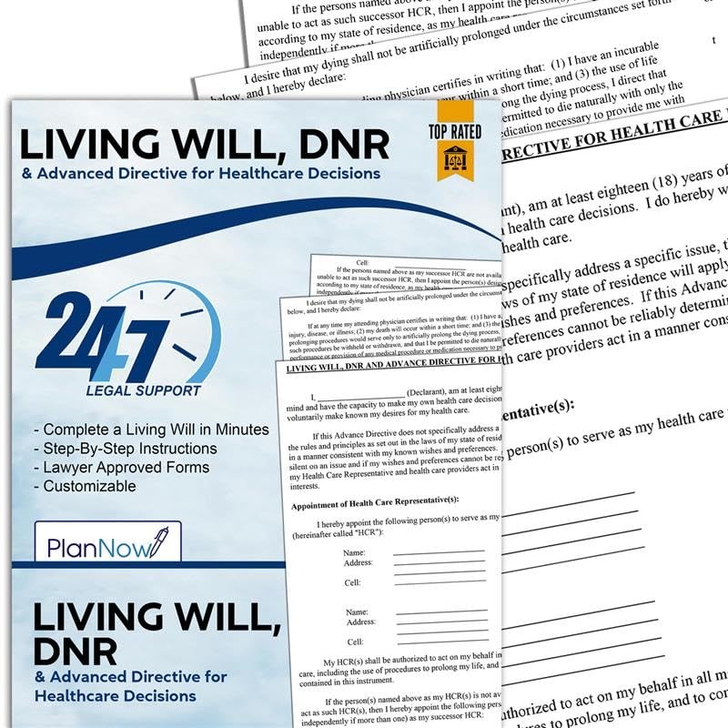 DIY Medical Power Of Attorney Living Will Kit 2026 Legal Forms Advance Health…