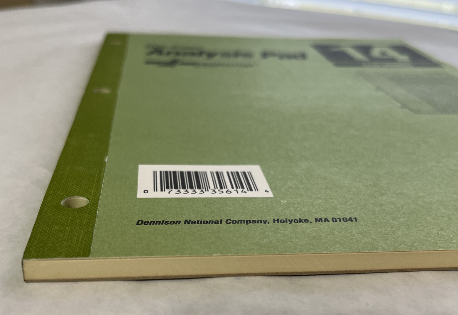 National Brand Analysis 14 Column Pad 35-614 NEW Vintage 50 Sheets 11×8 1/2