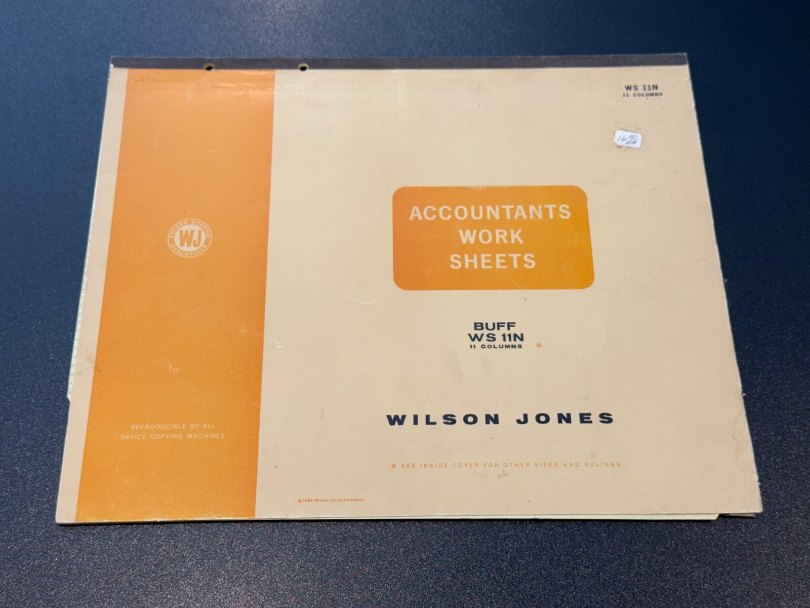 Wilson Jones Columnar Pad Accountants Worksheets, 14″ X 17”, 11 Columns, WS 12N