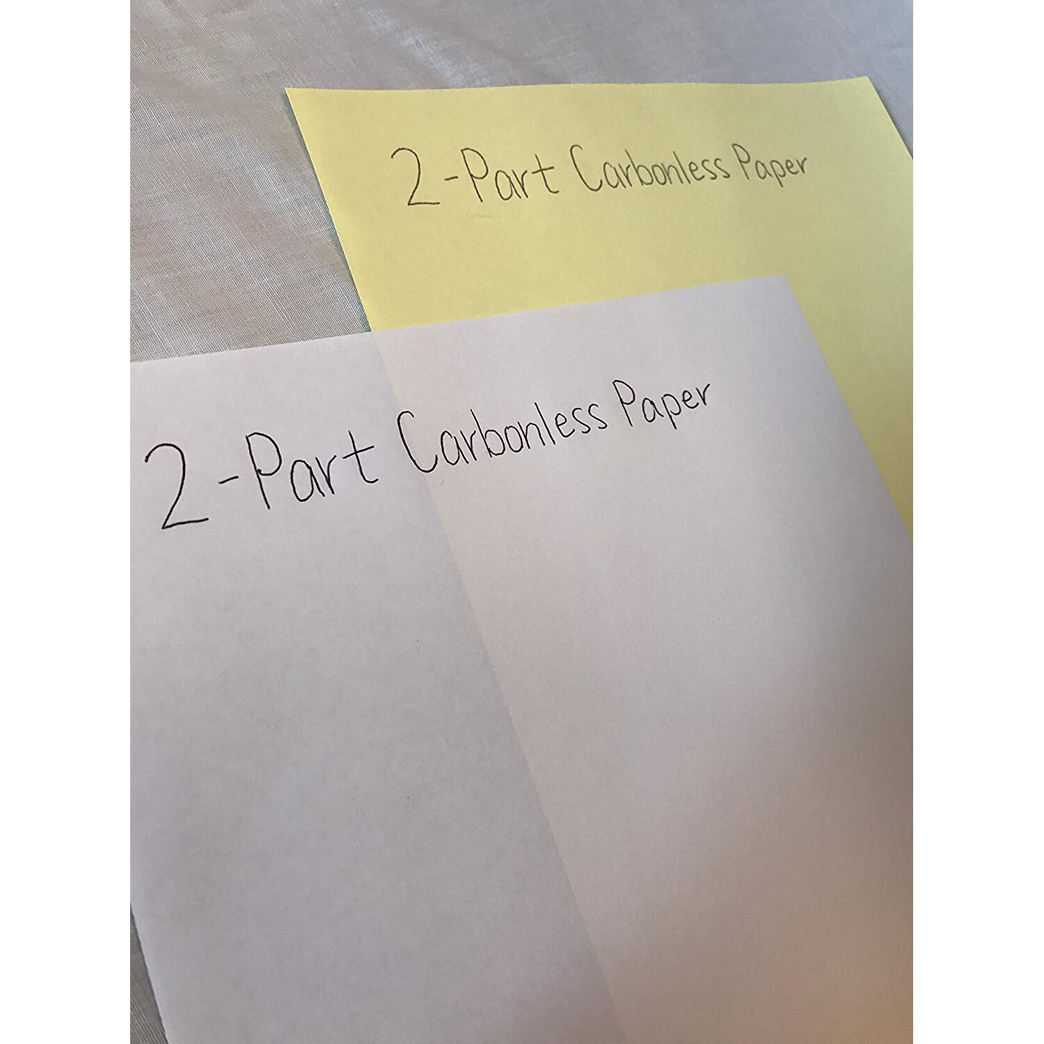 250 Sets, NCR Paper, 5887, Collated 2 Part (White, Canary), 8.5 x 11, Carbonless