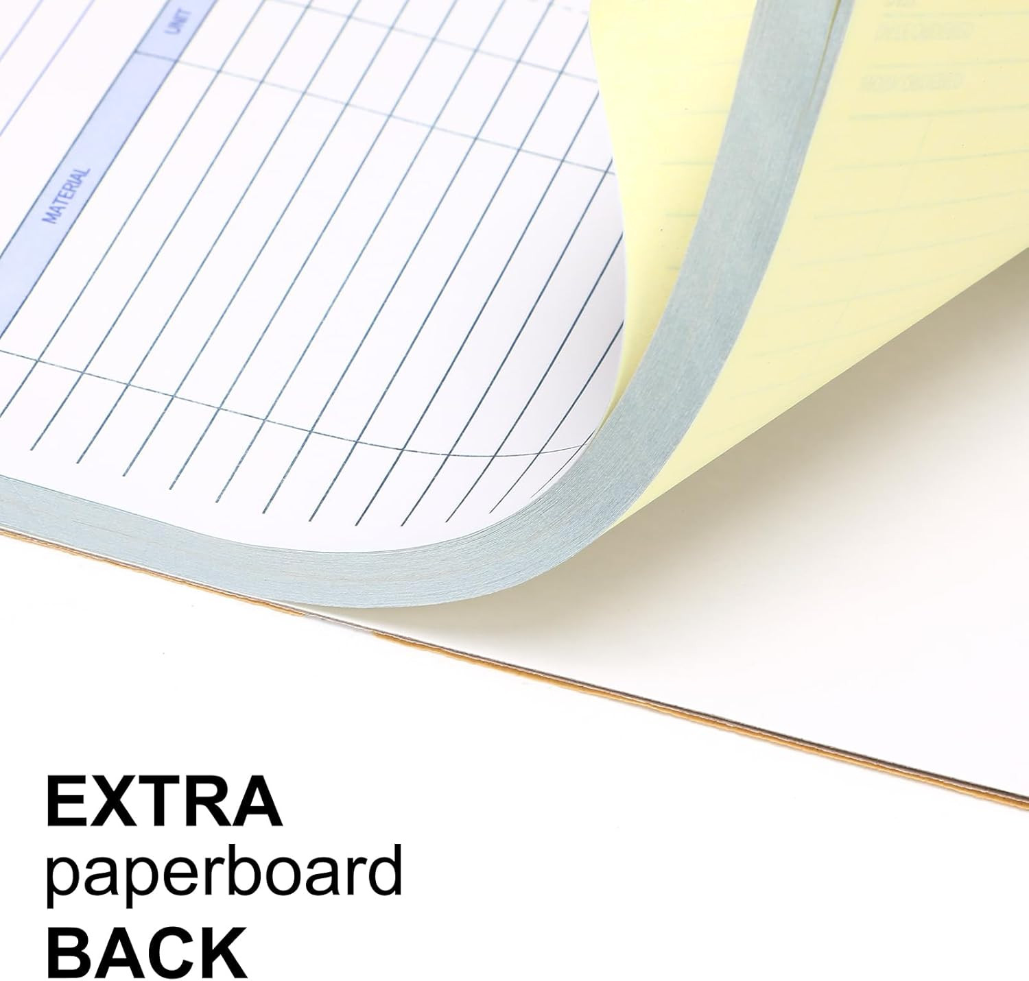 2 Pcs Contractors Invoice Book Carbonless Forms Receipt 8.5 x 11 Inch Work Order