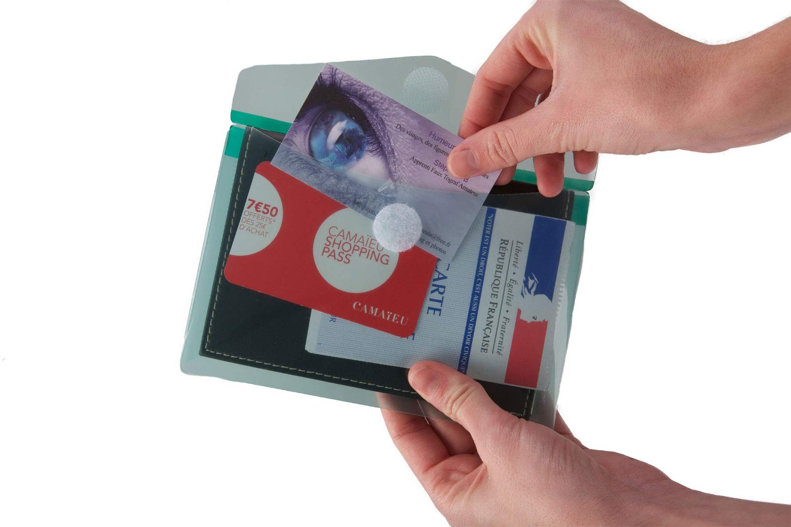 DJOIS by Tarifold A6 Document Holder with 6-1/4″ x 4-1/2″, Multicolor